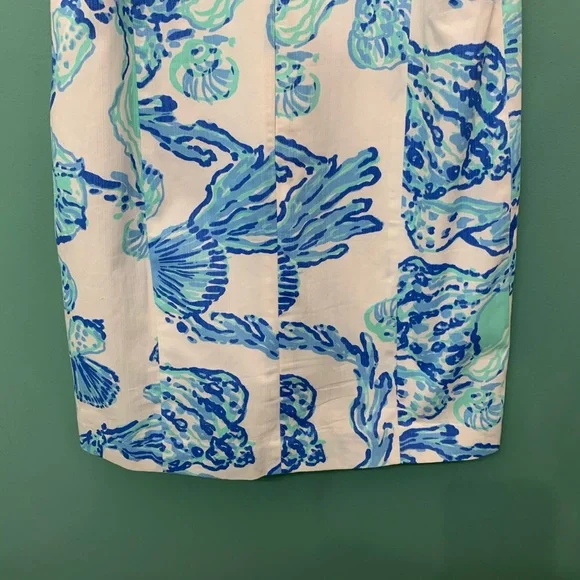 Lily Pulitzer Emery Shift Dress in Barefoot Princess in Resort White Size 4 - Picture 14 of 15